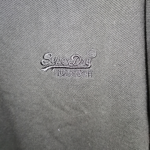 Mens superdry classic polo - Picture 3 of 4
